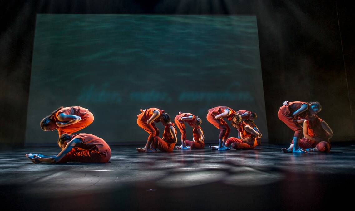 QL2 Dance performs This Poisoned Sea at the Canberra Theatre. photo by Karleen Minney. Photo: Karleen Minney