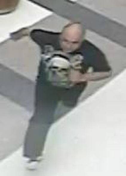 ACT Policing are searching for a jewellery thief who stole two rings from a Gungahlin store in October.  Photo: ACT Policing