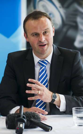 Any changes to GST distribution model will only hurt the territory, says Andrew Barr. Photo: Rohan Thomson