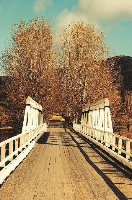 Wee Jasper's historic wooden bridge. Photo: Wyvernridge Photography