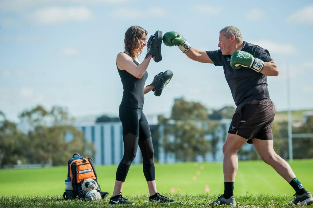 Researchers at the University of Canberra are investigating how high-intensity exercise can combat post-traumatic stress disorder. Photo: Karleen Minney