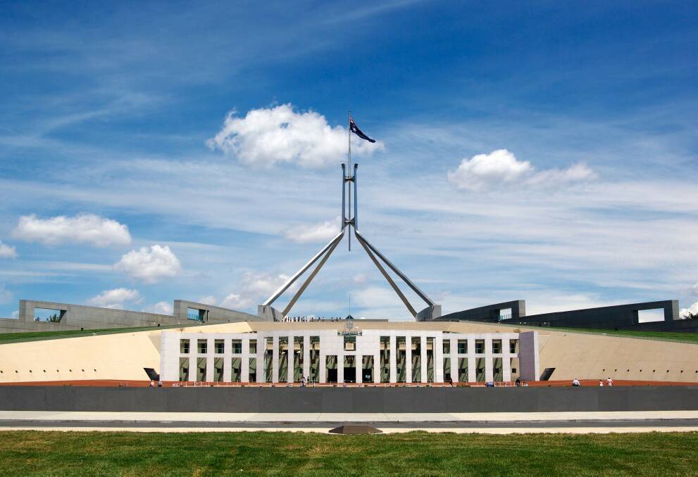 Parliament House in Canberra will receive $29 million in upgrades from August. Photo: Phil Morley