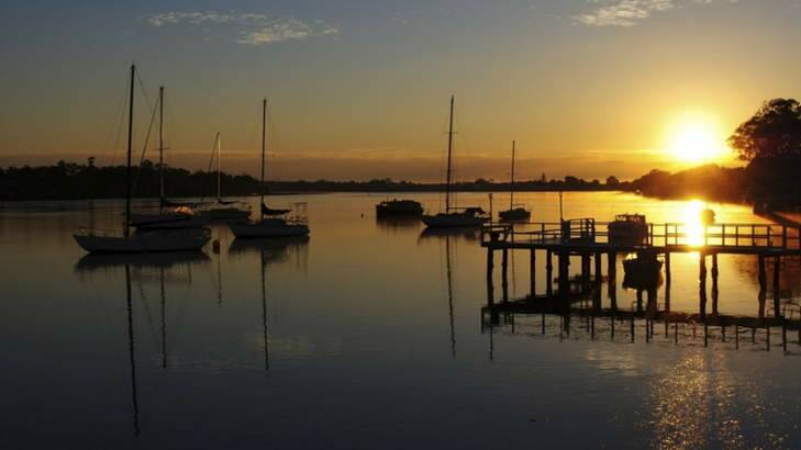 Entrant into The Canberra Times' summer photo competition. Sunrise at Port Macquarie. Photo: Brian James