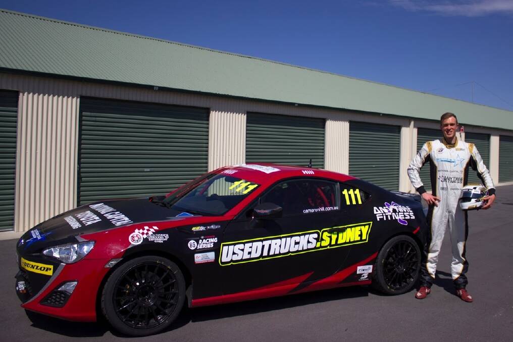 Canberra race car driver Cameron Hill is ready to take Bathurst by storm. Photo: Chequered Flag Media