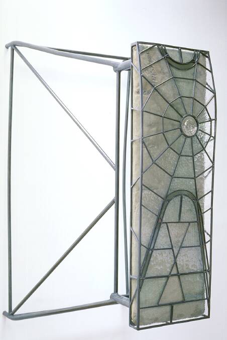 Ramp (side) by Neil Roberts in Chances with Glass at Canberra Glassworks. Photo: Supplied