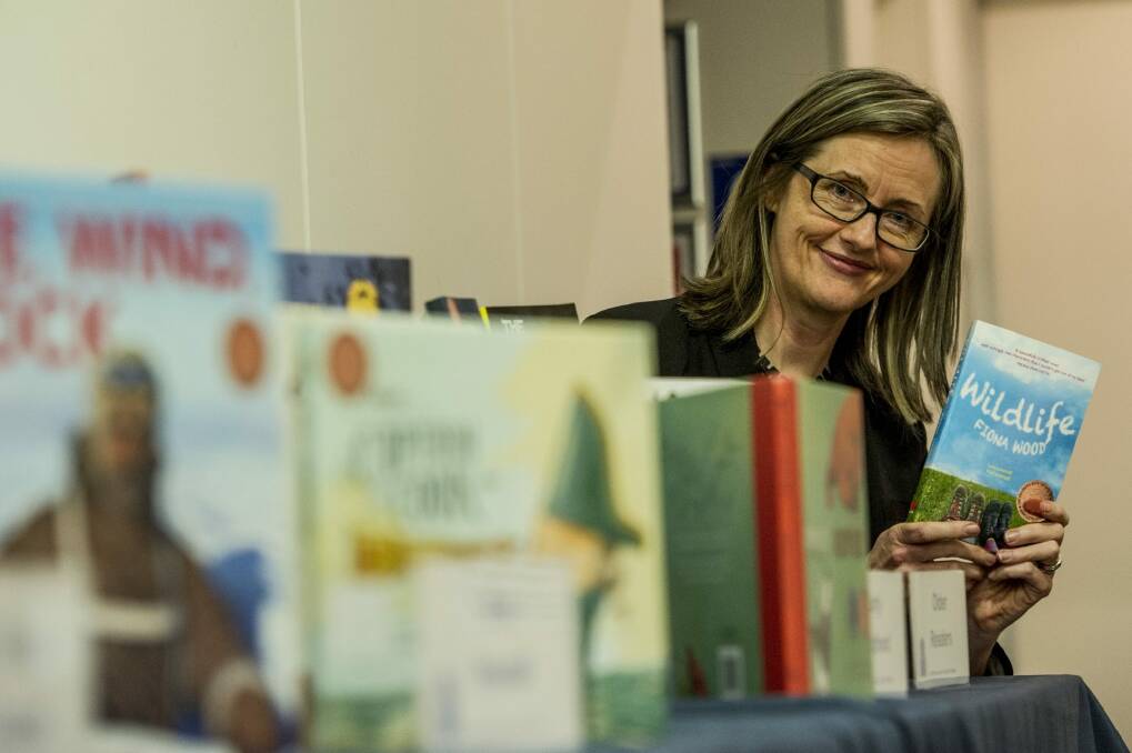 Author Fiona Wood won the Older Readers category of the Children's Book Council of Australia Book of the Year Awards with her book <i>Wildlife</i>. Photo: Jay Cronan