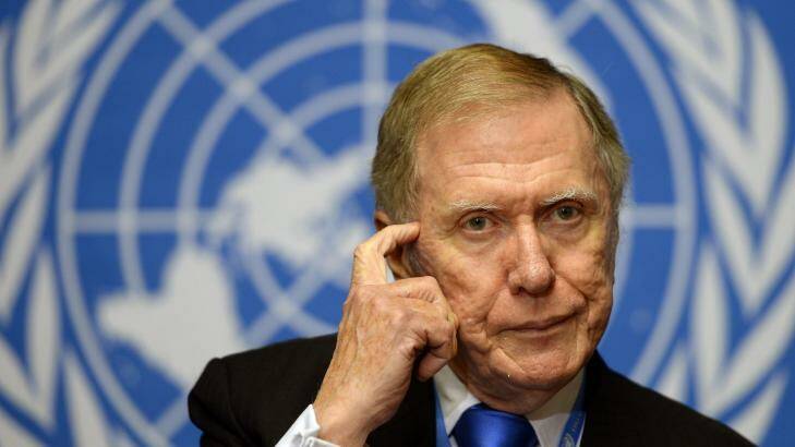 Call to action: Michael Kirby believes the UN must step up on the human rights situation in North Korea.  Photo: AFP