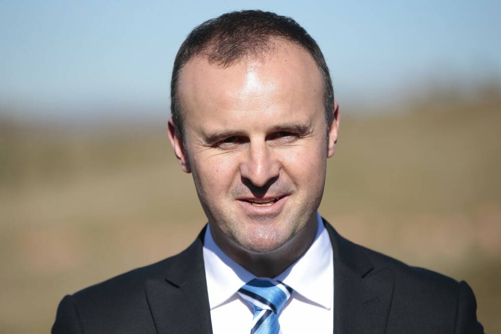ACT Chief Minister Andrew Barr has welcomed the rebranding. Photo: Jeffrey Chan