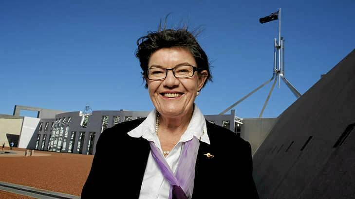 Cathy McGowan will be sitting next to Clive Palmer in the 44th Parliament. Photo: Andrew Meares