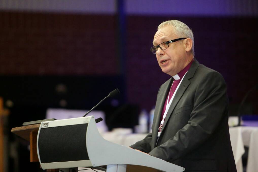 Bishop Greg Thompson has taken a leading role against sex abuse. Photo: Jonathan Carroll