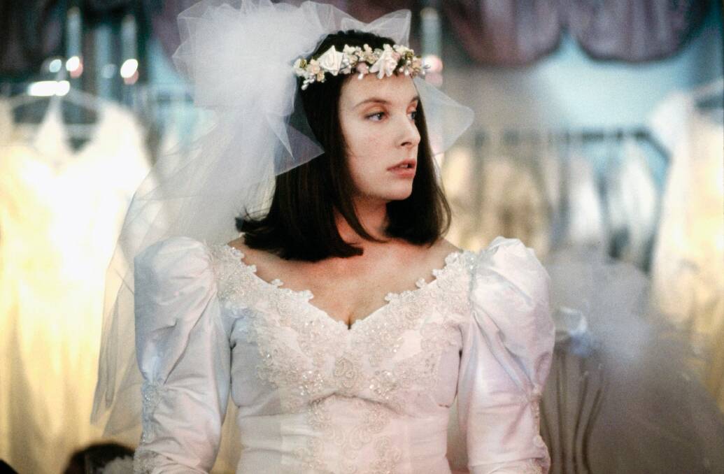 Toni Collette as Muriel trying on a wedding dress by Robert McFarlane Photo: Robert McFarlane