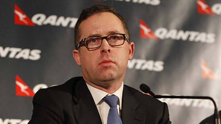 Dark days: Qantas chief executive Alan Joyce. Photo: Louise Kennerley