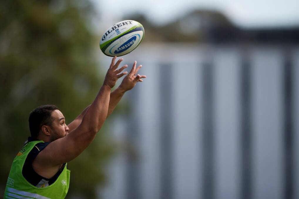 Hooker Siliva Siliva is using the Canberra first-grade competition to relaunch his career. Photo: Jay Cronan