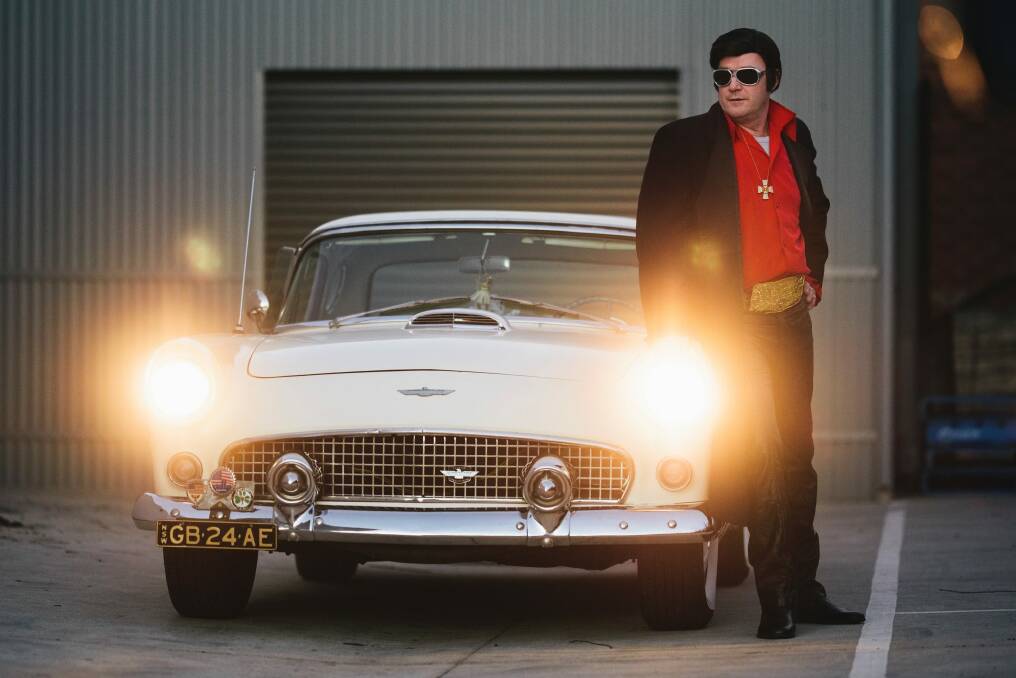 Garry Buckley has been impersonating Elvis for 24 years. Photo: Rohan Thomson