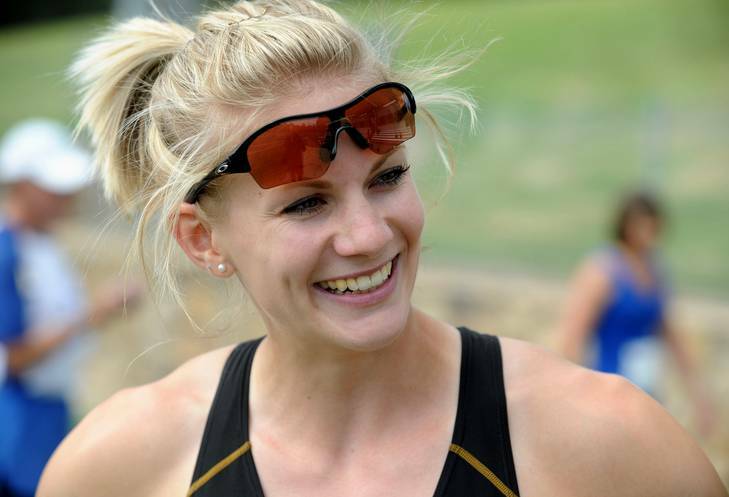 Canberra sprinter Melissa Breen will compete at the London Olympics. Photo: Richard Briggs