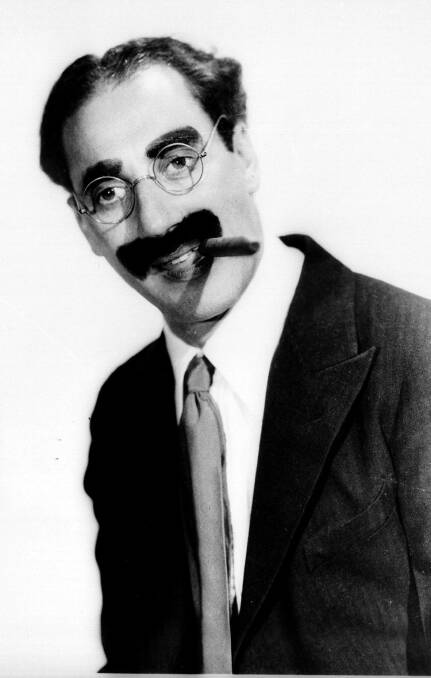 Comedian Groucho Marx knows all about club membership.