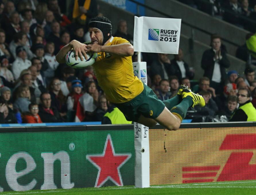 Injury cloud: Wallabies centre Matt Giteau is hoping to be fit to play against Wales. Photo: Getty Images