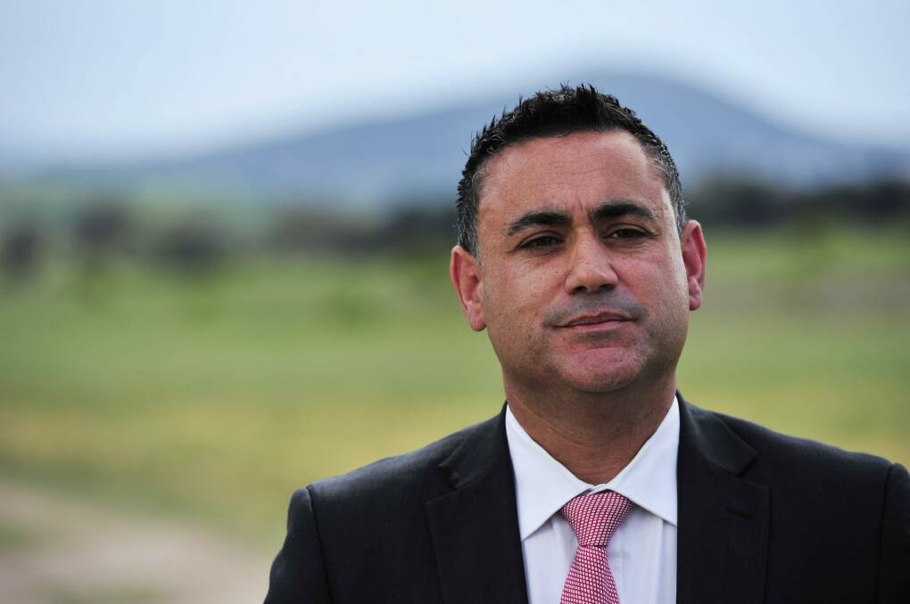 Member for Monaro John Barilaro has proposed that changes that would enable the council to scrub the rates notices. Photo: Jay Cronan