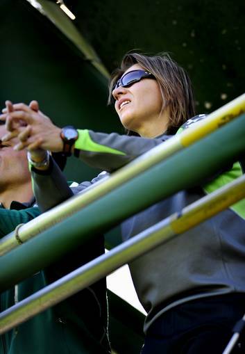 Canberra United coach Jitka Klimkova is considered a favourite to take over the Matildas coaching role. Photo: Melissa Adams