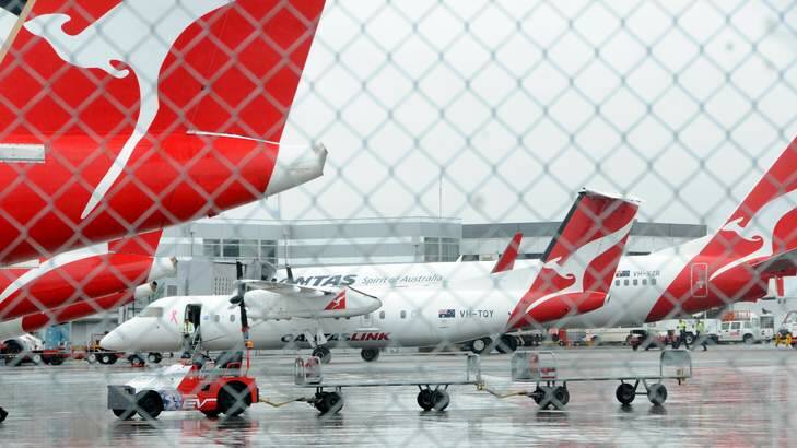 Qantas will no longer fly between Canberra and Darwin. Photo: Kate Leith