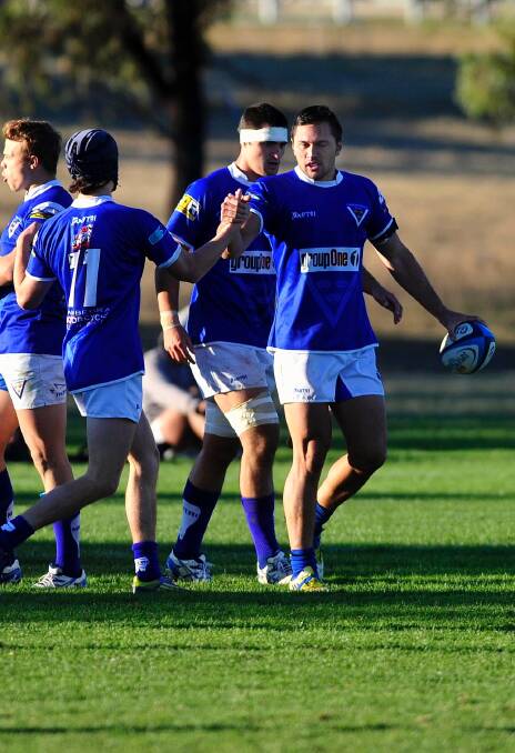 Jordan Rapana played for Royals in Canberra's local rugby competition. Photo: Jeffrey Chan