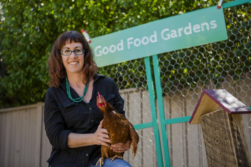 Kathryn Scobie will have her stall "Good Food Gardens" at Green Savvy Sunday which will take place at the Old Bus Depot Markets this weekend. Photo: Jamila Toderas
