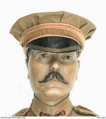 Doll face: Lord Kitchener's noble effigy was the subject of Toby jugs, statuettes and souvenirs galore.