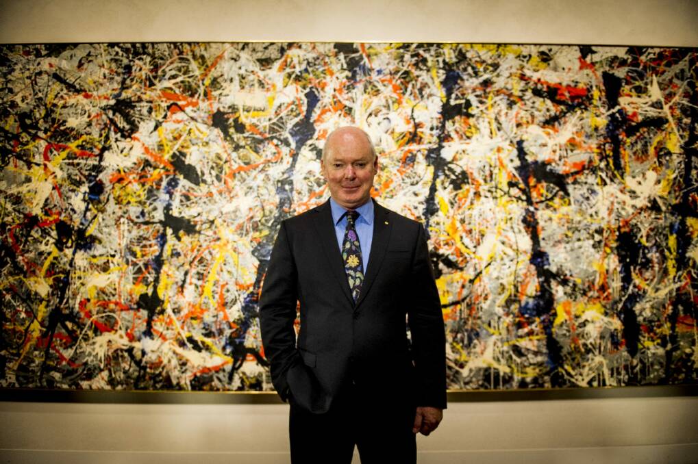 Director of the National Gallery of Australia, Dr Gerard Vaughan AM. Photo: Jay Cronan
