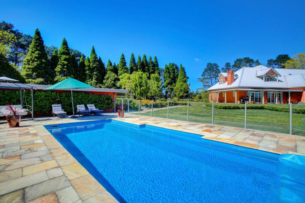 Iona Park comes with extensive equestrian facilities and a swimming pool. Photo: Supplied