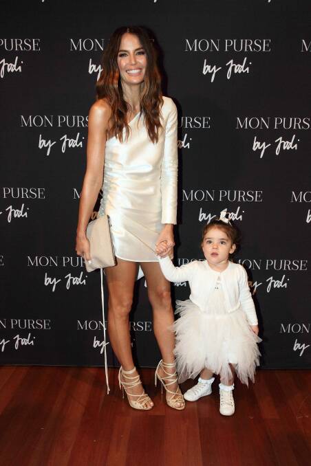 Jodi Anasta with her two-year-old daughter Aleeia from her marriage to former NRL star Braith. Photo: Supplied