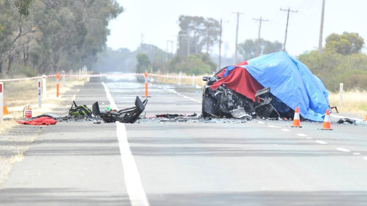 Two women from Canberra were killed in a head-on collision north of Bendigo on Sunday. Photo: Noni Hyett