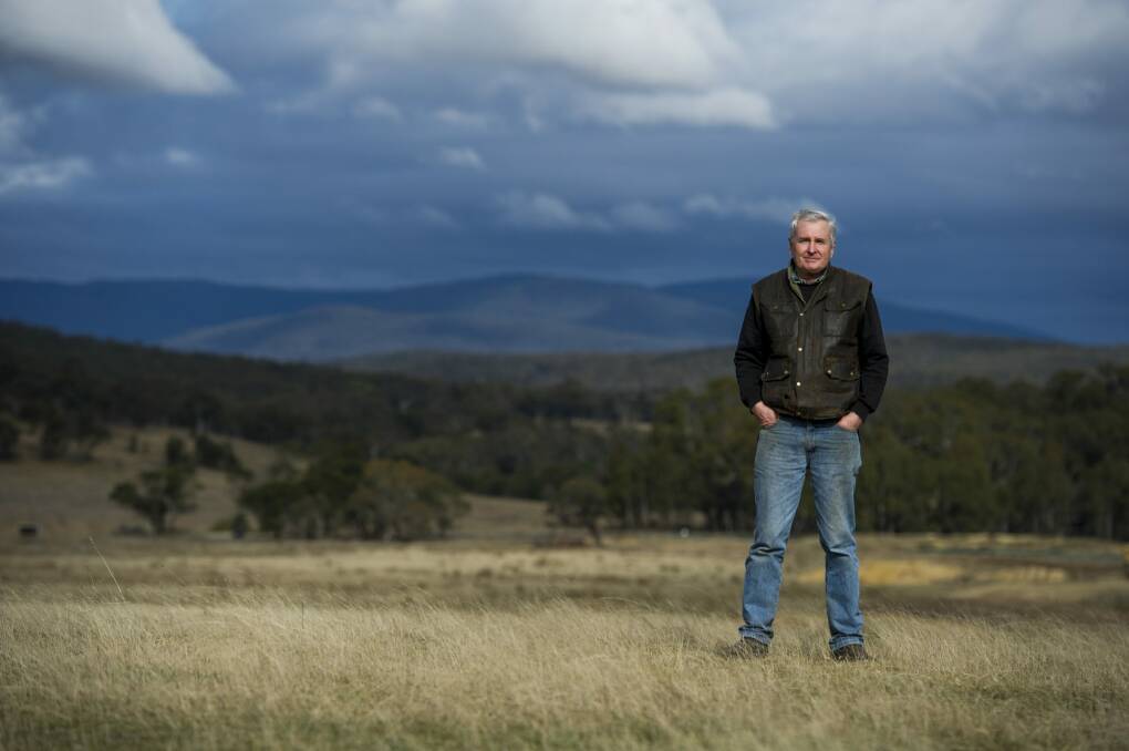 Rob Gordon is subdividing a big portion of his historic property into 40-hectare lots to meet demand for hobby farms. Photo: Jay Cronan