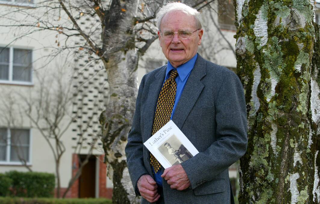 Author, priest and historian John Molony.  Photo: Ben MacMahon