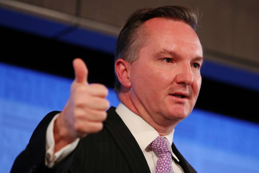Shadow treasurer Chris Bowen's comments signal a shift in Labor thinking.  Photo: Andrew Meares