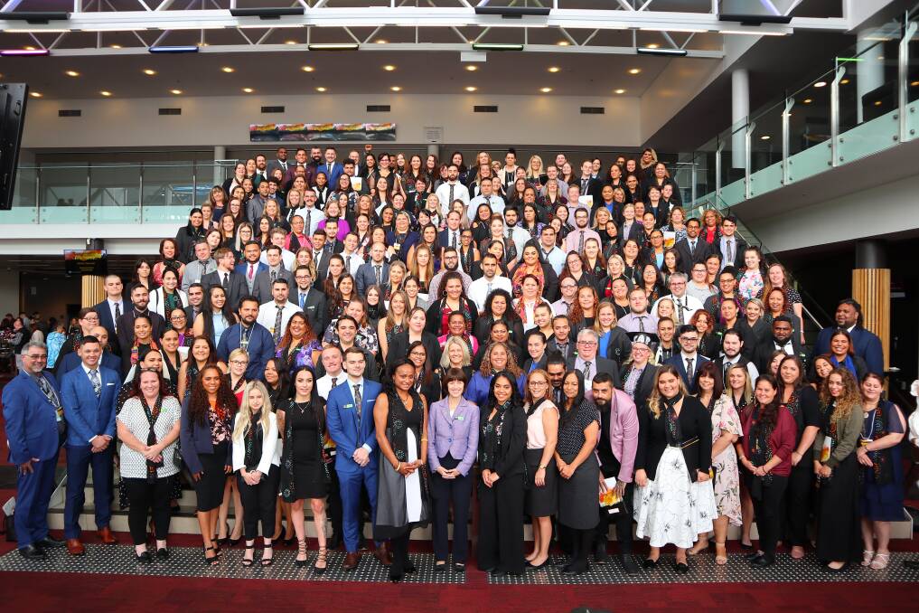 Of this year's  238 graduating Indigenous apprentices, 153 have joined the Department of Human Services. Photo: Supplied