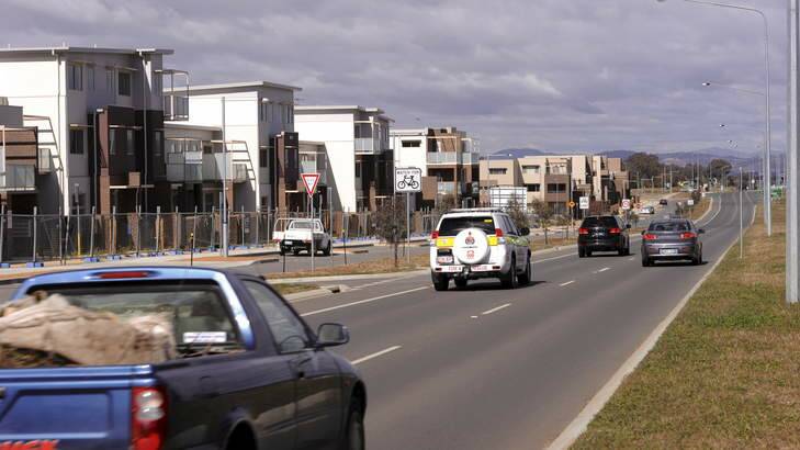 Rents fell in Canberra in the September quarter. Photo: Graham Tidy