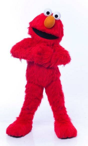 Elmo, the original monster of Sesame Street.