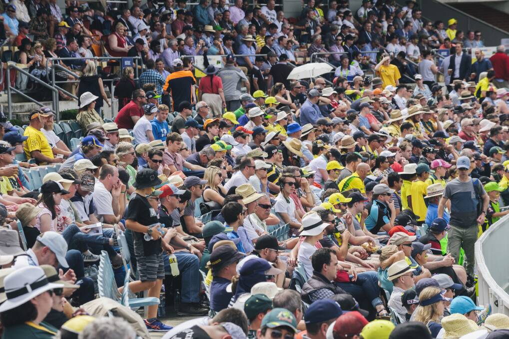 Canberra crowds will soon have more respite from the sun.