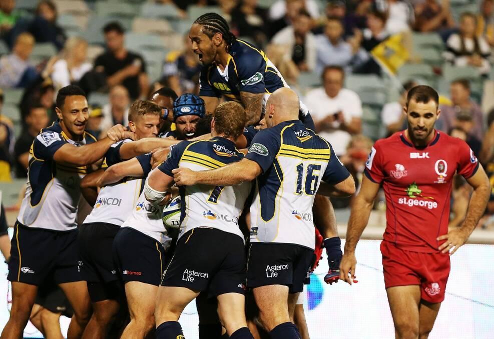 The Brumbies say it's time to strike in 2016. Photo: Getty Images