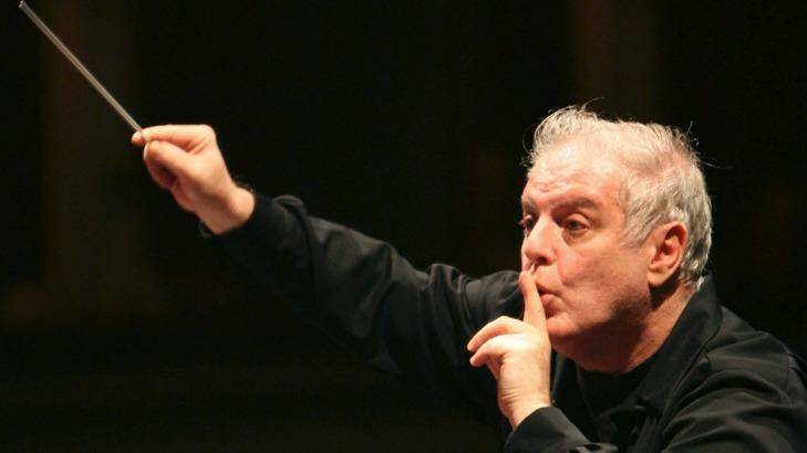 Taskmaster with a dream: Daniel Barenboim is a strong influence for Simon O'Neill who admires his passion and vision. Photo: Marco Brescia/Reuters