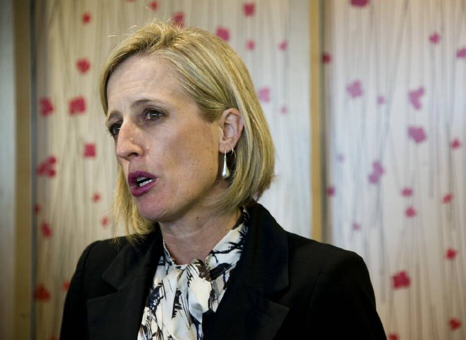 ACT Chief Minister Katy Gallagher said the lives of more than 5000 Canberrans would be transformed by the NDIS. Photo: Elesa Kurtz