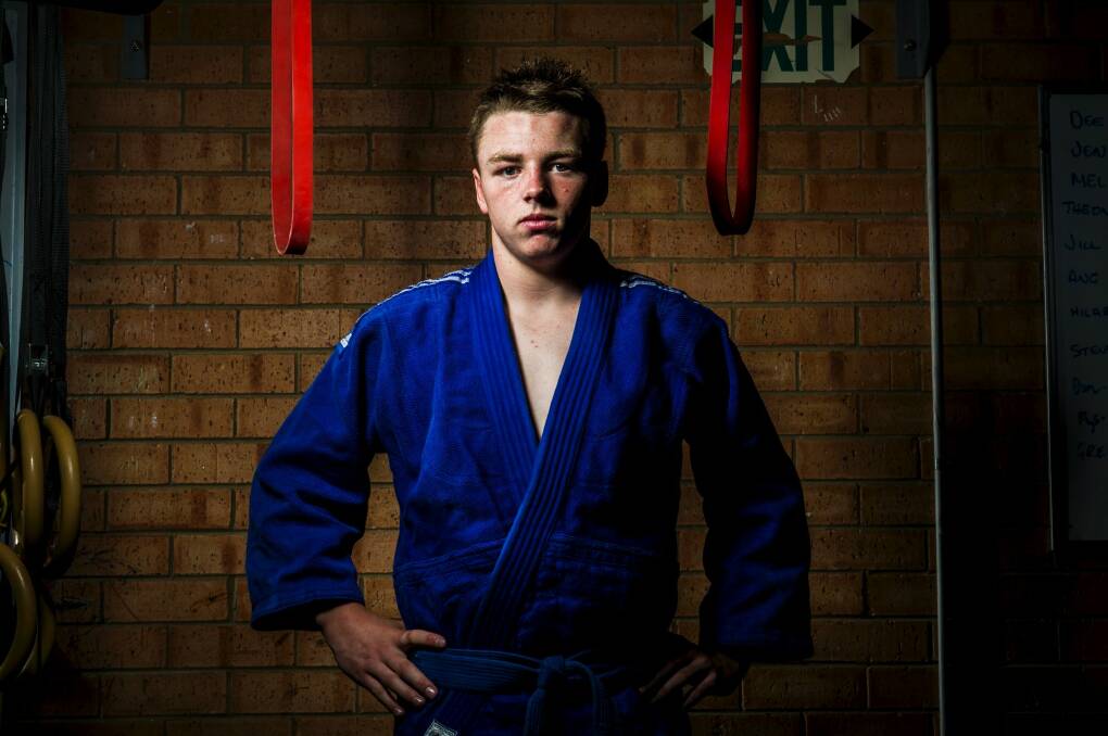 Raiders junior Sam Dobb is also chasing his Olympic Games dreams in judo. Photo: Rohan Thomson