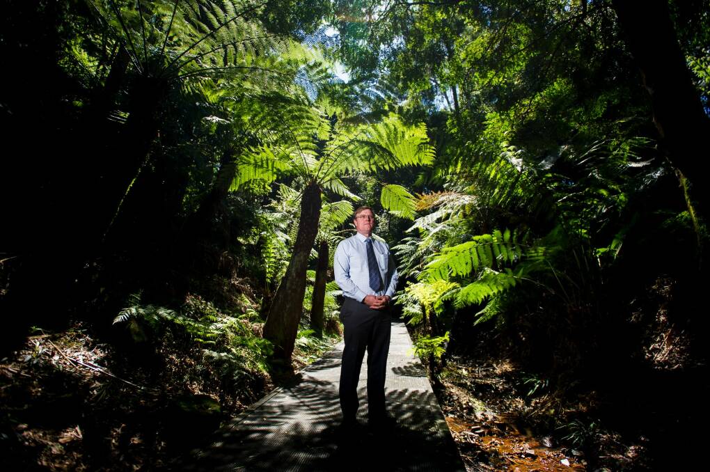  Australian National Botanic Gardens general manager Peter Byron. Photo: Jay Cronan