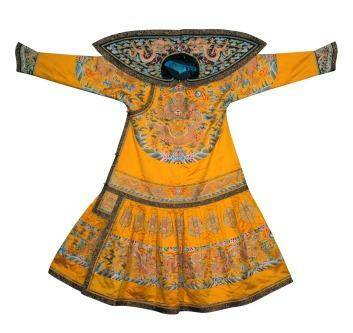 Emperor's ceremonial court robe Qing dynasty. Photo: Supplied