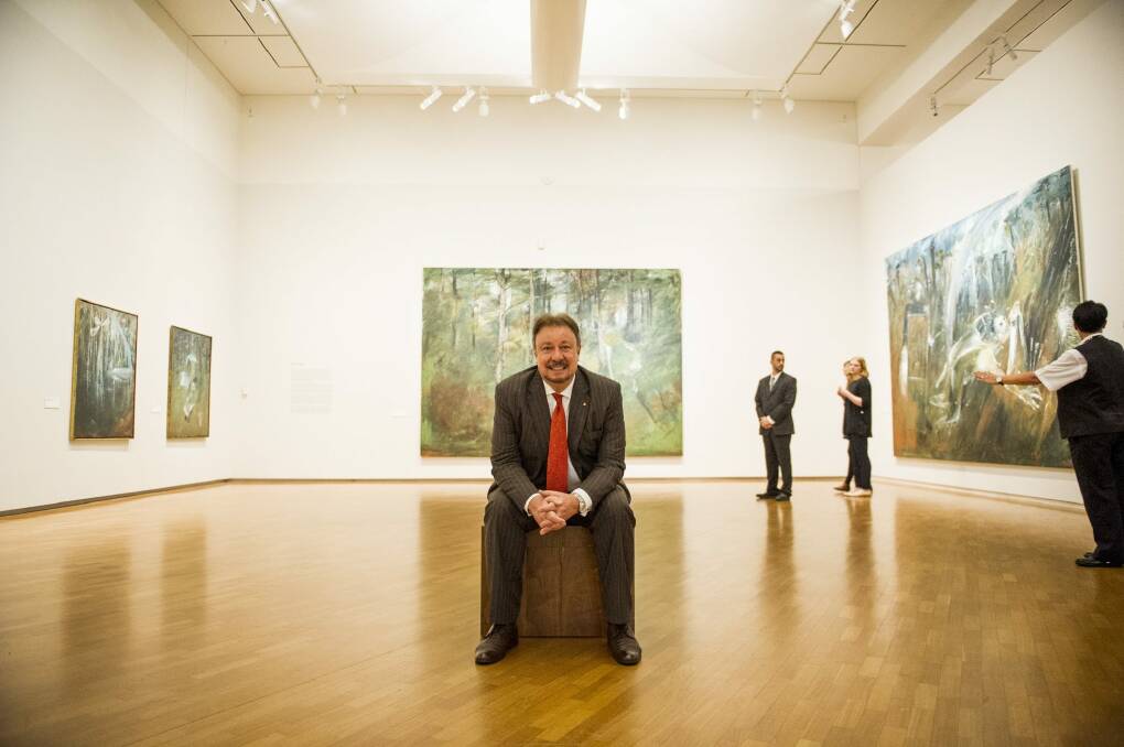 Last hurrah: Dr Ron Radford  will retire as director of the National Gallery of Australia at the end of September.  Photo: Jay Cronan
