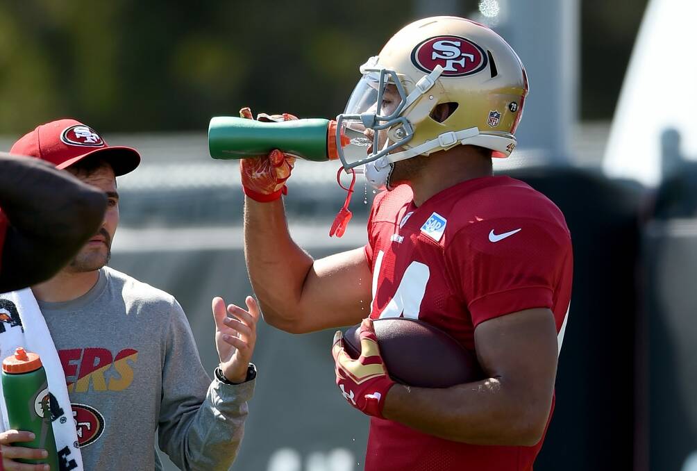 The Canberra Casino has been forced to scrap their 49 cent beer promotion for Jarryd Hayne's first game for the San Francisco 49ers. Photo: Getty Images