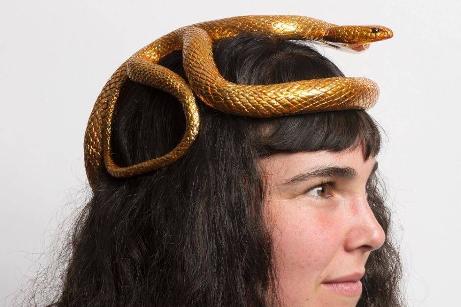 The ASH snake crown by Steven Holland. Photo: Brenton McGeachie