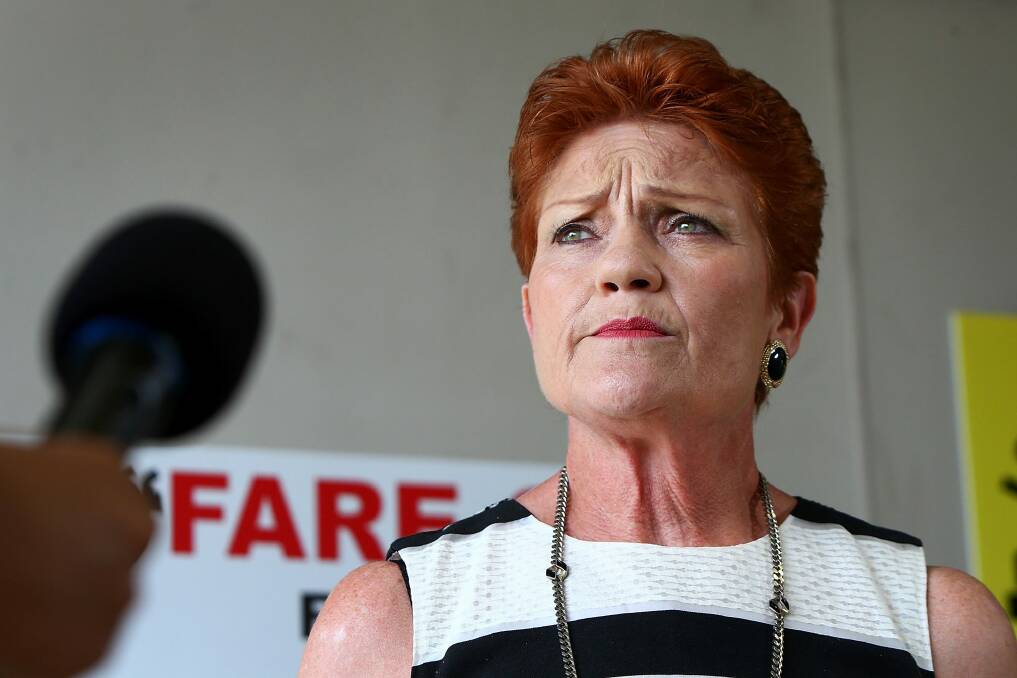 It is too early to tell whether Pauline Hanson can hold her disparate One Nation party together. Photo: Lisa Maree Williams