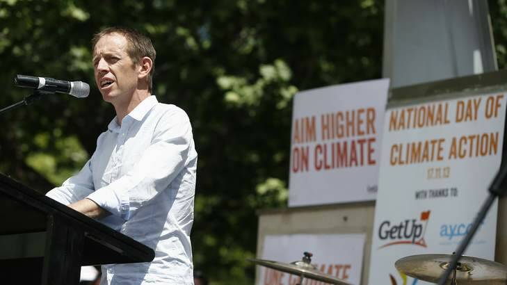 Greens Minister Shane Rattenbury faces opposition from within his own party to planning laws he is supporting. Photo: Jeffrey Chan