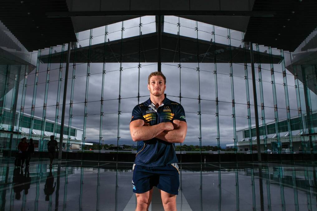 ACT Brumbies player David Pocock is prepared to take criticism if it means standing up for what he believes in. Photo: Katherine Griffiths